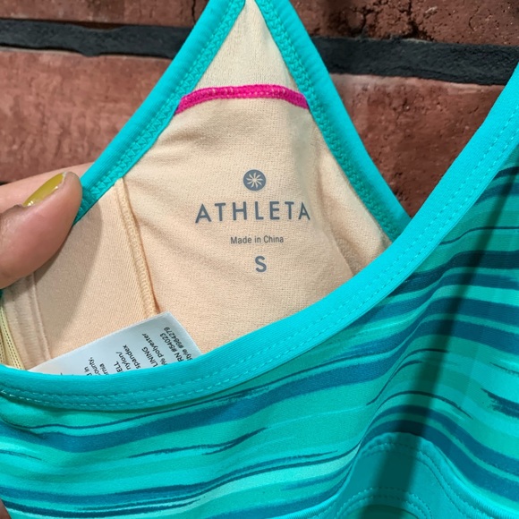 Athleta Green Shorebreak Dress - Picture 4 of 9